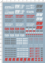Up to Model PLAN303E MSA-0011 Depth Strong Attack Universal Signs Special Water Sticker (469)