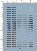 Up to model motorised fighters up to (AE Vmsawrs) general logo dedicated water sticker (5284)