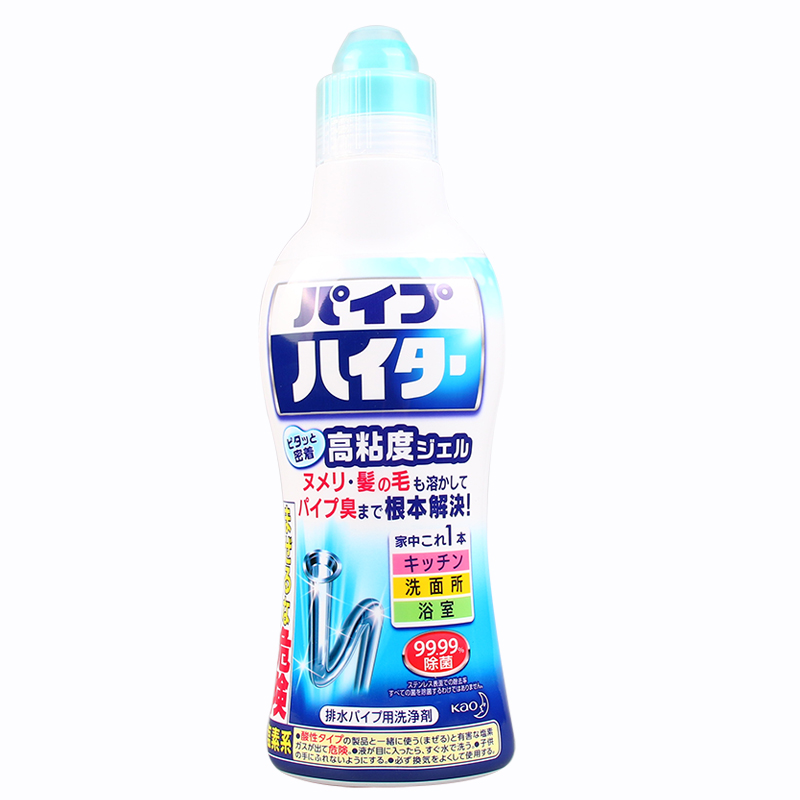 japan imported kao kao pipe dredging agent super concentrated gel-shaped 500ml does not hurt the pipe