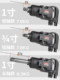 ACETEC ASTEK 공압 렌치 40505 큰 바람 대포 1 인치 롱 축 짧은 축 타이어 에어 대포 시멘트 파이프 파일 ACETEC ASTEK 공압 렌치 40505 큰 바람 대포 1 인치 롱 축 짧은 축 타이어 에어 대포 시멘트 파이프 파일