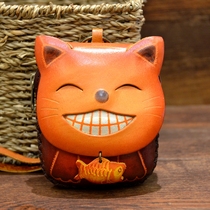 Cartoon Zero Wallet Bull Leather Cute Coin Bag Animal Handmade Bag Creative Genuine Leather Small Wallet Woman Mini Bag Bag