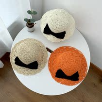 Baby sunshade summer sunshade hat Korean version bow girl travel Beach Hat sun hat