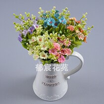 10 Mini Chrysanthemum flower simulation flower flower Kitty DIY wreath hat accessories various scene arrangements