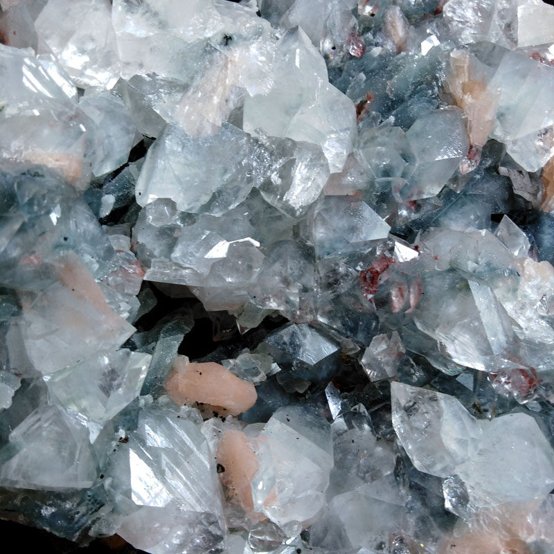 天然水晶原石矿物标本印度鱼眼石摆件大晶簇消磁能量疗愈