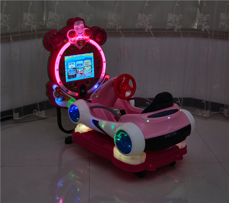 投币摇摇车2021新款mp5摇摆机商用超市3d互动儿童电动扫码游戏机