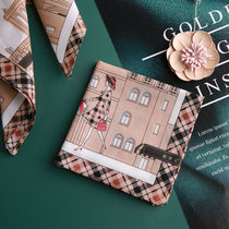 And wood note Anna pure cotton handkerchief lady with small square towels handkerchief all-cotton with sweaty Mothers Day gift