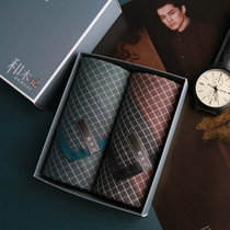 And wood notes Mens three ten high-end handkerchief pure cotton mens teachers festival gift summer sweaty handkerchief soft and absorbent