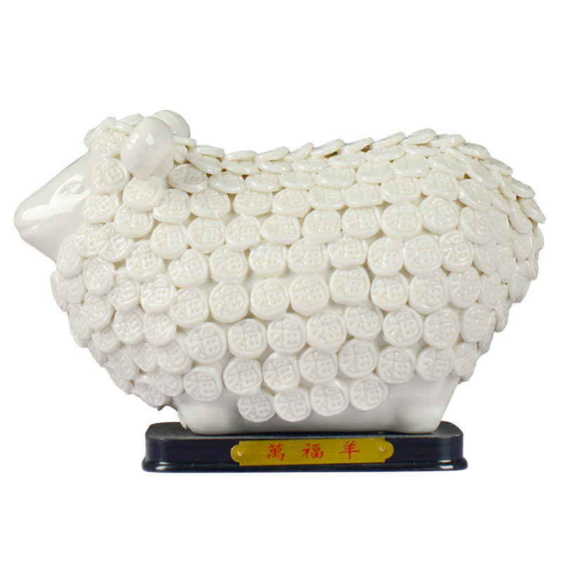 Ave a goat ceramics handicraft sitting room office furnishing articles creative lucky feng shui and home decoration decoration