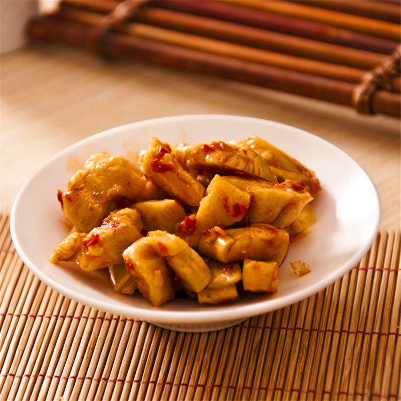 湖南永州特产 江永千家峒香辣萝卜 脆萝卜干 下饭菜泡菜 零食小吃
