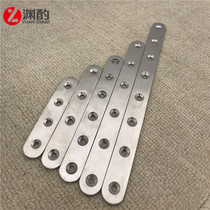 Abyssal Stainless Steel Right Angle Laminated Plate Bracket Furniture Connectors Extended Plate Angle Iron Angle I