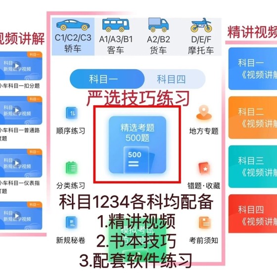 2024 Driving Test Diredge의 새로운 버전 1 및 4 80 기술 책, 완전한 비밀 세트, 운전 테스트, 1 타이틀 북, 500 개의 질문 2024 Driving Test Diredge의 새로운 버전 1 및 4 80 기술 책, 완전한 비밀 세트, 운전 테스트, 1 타이틀 북, 500 개의 질문