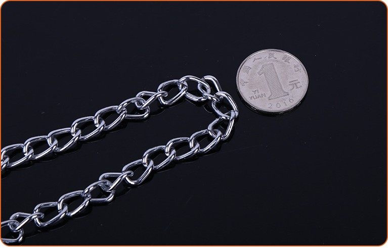 1.5mm小铁链挂链细铁链吊链铁链子铁装饰广告牌镀锌灯链90米包邮