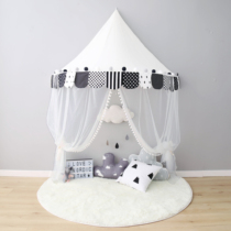 Children Tent Indoor Princess Play House Wall-mounted Mosquito Net Reading Corner Pure Cotton Baby Girl Toy Home Decoration