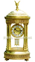 Watch Cast Copper Round Classical Machinery Classical Mechanical Clock Clock Court Clock Gold Plated News Feng Shui
