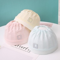 Baby hat Summer thin protective halogen door no bones empty top cool hat breathable gauze spring autumn day male and female baby cap