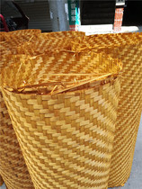 Decoration ceiling bamboo mat construction site dark yellow bamboo mat straw mat can be painted bamboo mat custom