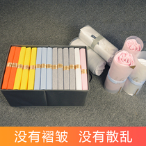 DressBook stacked board lazy folding board folding clothes artifact folding clothes T-shirt finishing wardrobe storage artifact