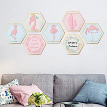 American ins Flaming Birds Wall-mounted Decorations Living-room Dining Room Restaurant Bedrooms Creative Interior Wall Personality Residence Ornaments