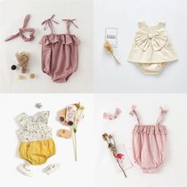 ins newborn baby ha clothes summer dress cute bag fart conjoined female male net red baby full moon 100 days summer