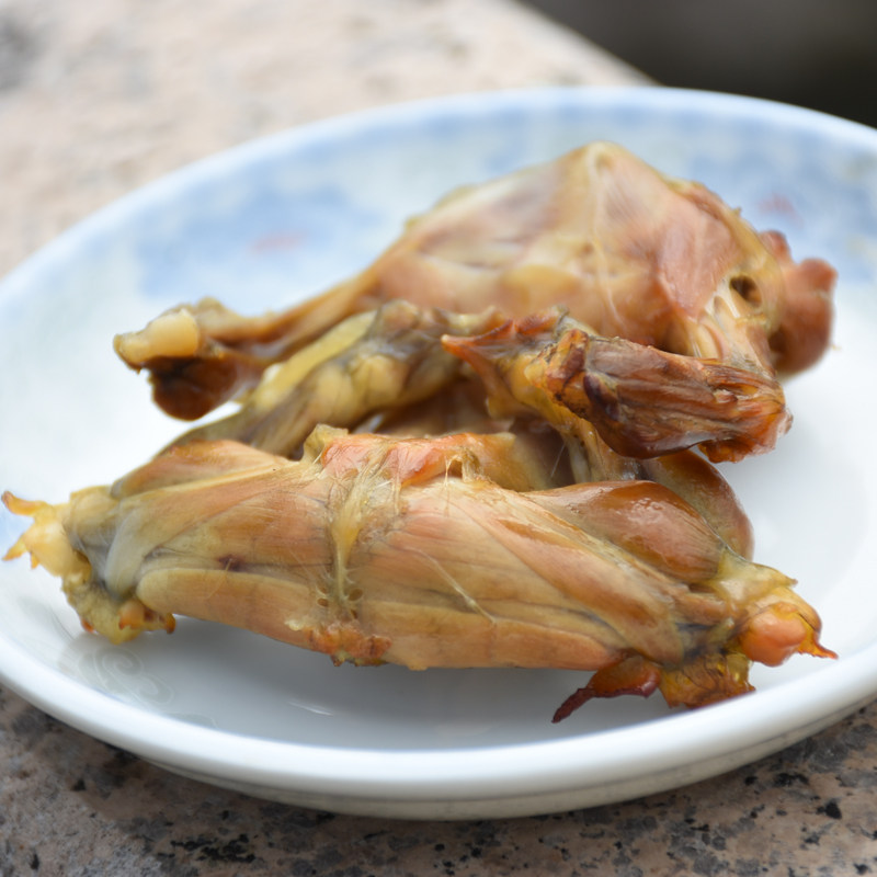 枫泾特产 朱家角烟熏拉丝 枫泾蛤蟆熟食拉司(大号500g 真空装)