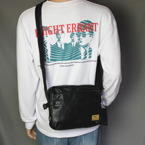 Threebox Chauber Mens bag new minimalist single shoulder bag Japan-Japan-style outdoor inclined satchel flat phone backpack