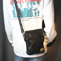 Mens business shoulder bag shoulder bag new casual backpack to work small satchel leather bag youth briefcase tide bag