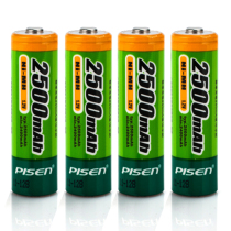Pisen 5 hao rechargeable battery 4 section 5 hao rechargeable battery 2500 mA KTV microphone camera flash rechargeable battery