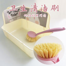 Cleaning Brush Pet Toilet Cleaning Brush Cage Chassis Drawers Easy Labor-saving Small Tools Sanitary Pet Supplies Cleaning