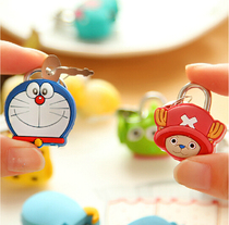 Cartoon Padlock Cute Padlock Metal Mini Small Lock Suitcase LOCK HEAD THEFT PROOF TRAVEL CABINET LOCK