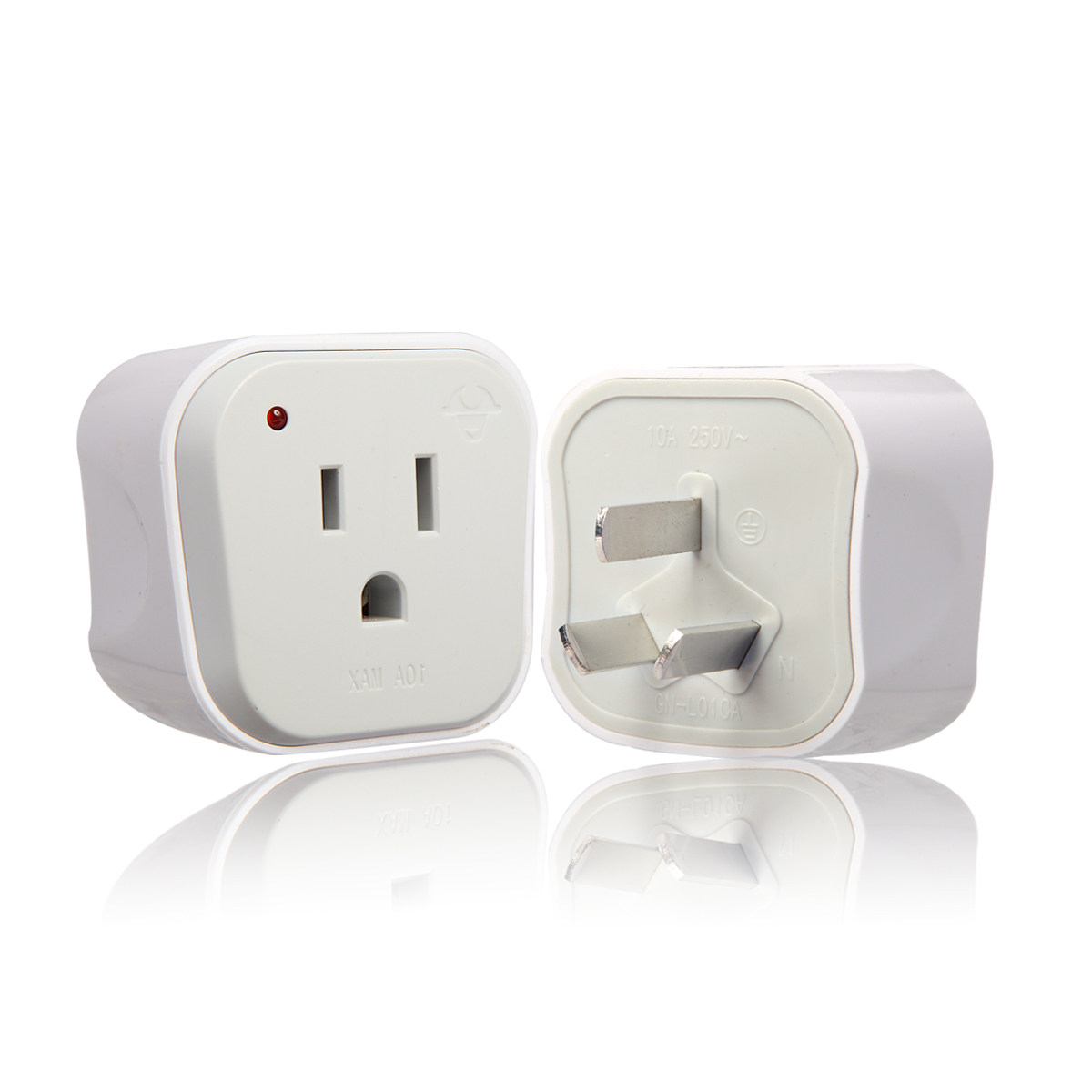 公牛电源转换器插座gn-l01ca 国标转美标 美版电器专用插头转换头_爱