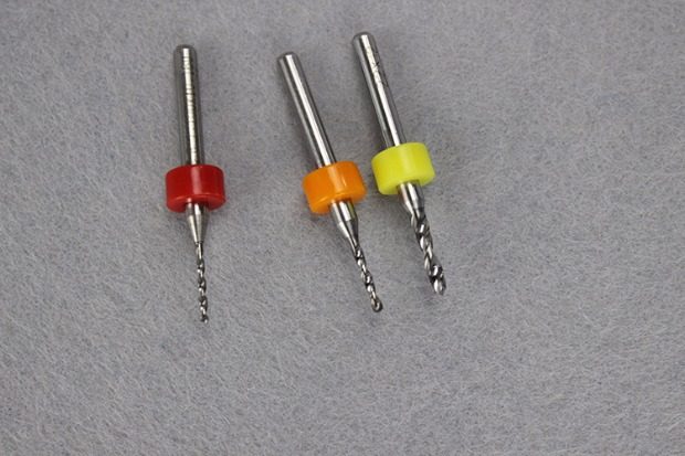 进口pcb钻头 钨钢钻头 雕刻钻头 微型小钻头 琥珀蜜蜡手捻钻打孔_双氙