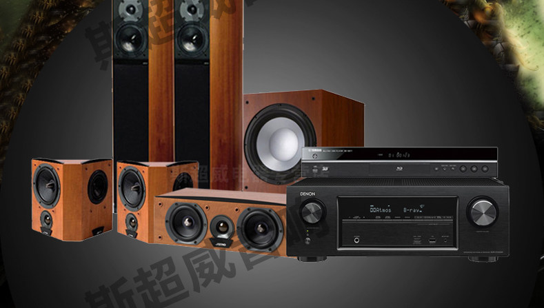 jamo/尊宝 d570 c60 avr-x1300 蓝光机 j12功放家庭影院套装发烧