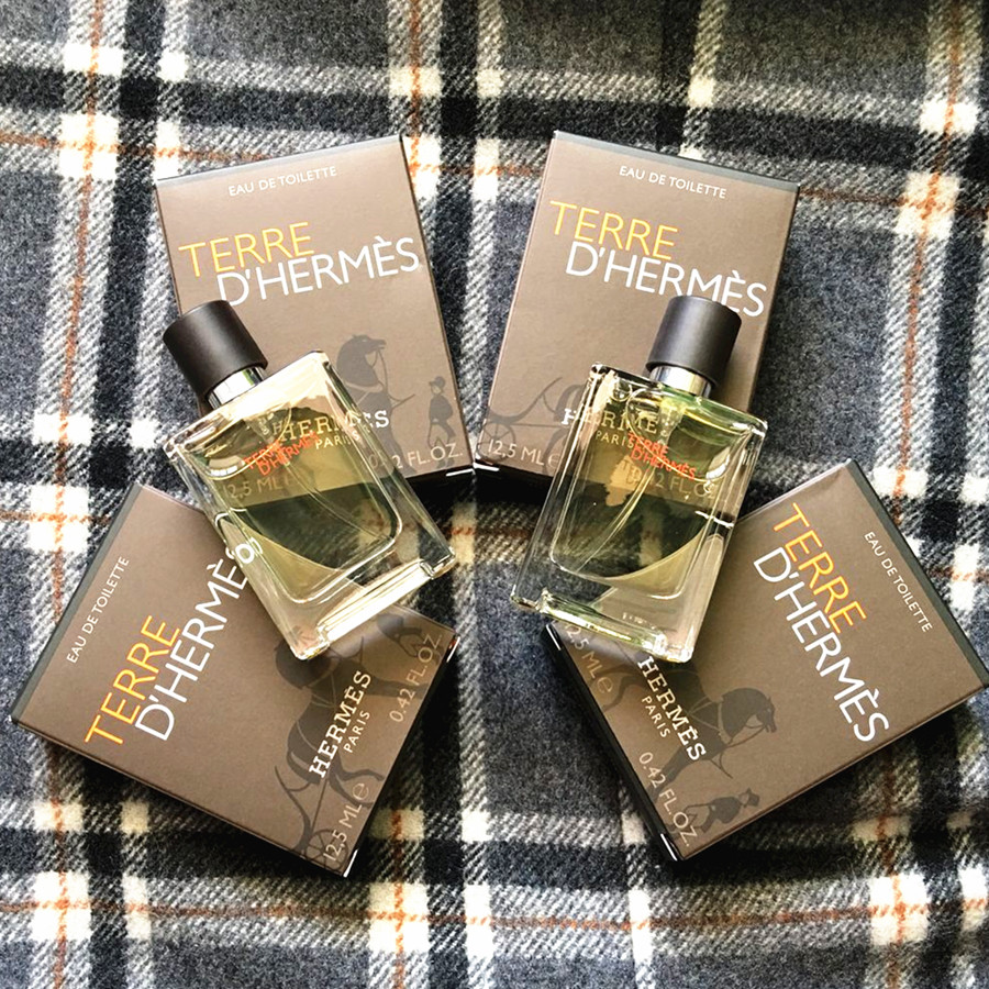 明星单品 hermes terre爱马仕大地男士香水12.