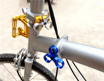 New faucet knob for Brompton small cloth aluminum alloy faucet plum blossom handle handle handle