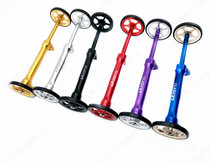 Small cloth aluminium alloy easy wheel extension rod easy wheel telescopic rod easy wheel