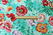 American RovanROWAN Pure Cotton Printed Fabric Collab Handmade Diy Cotton Fabric 1 8 Yard Cut