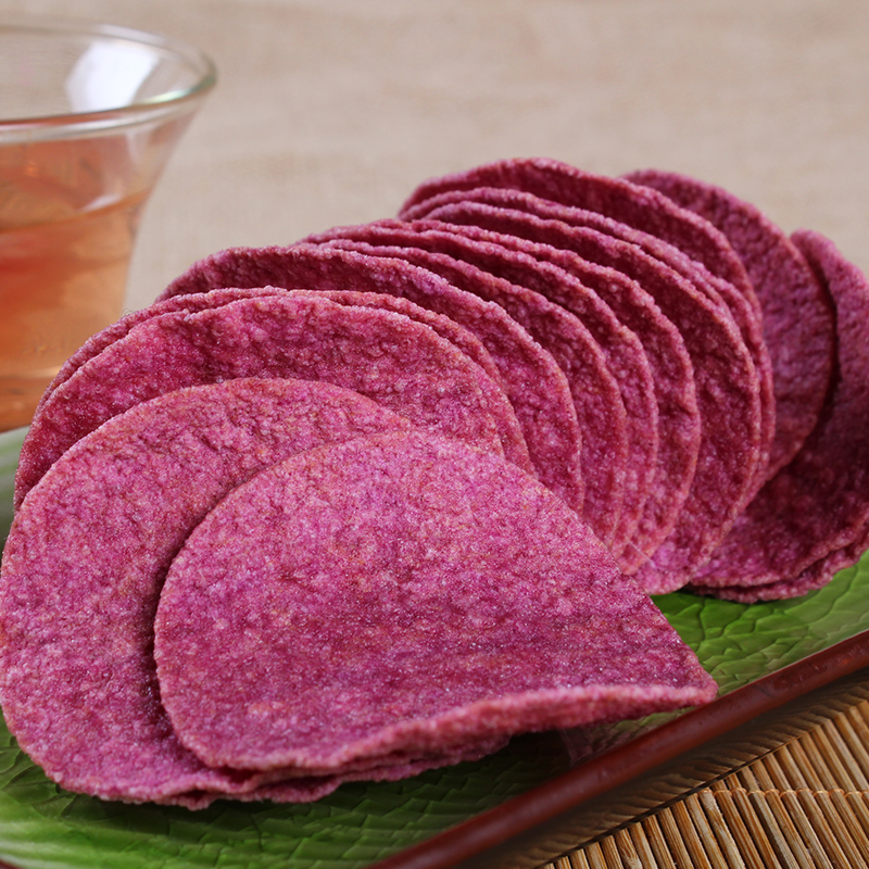 薯片的花样吃法,居然还有山药紫薯味!