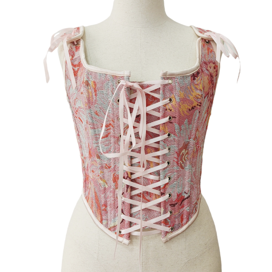 Real photo of inulin suspender trotter Monet printed retro bone brace palace corset drama performance body suit
Real photo of inulin suspender trotter Monet printed retro bone brace palace corset drama performance body suit