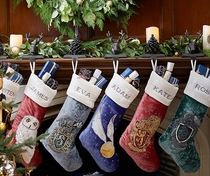 There are new US Harry Potter Christmas socks birthday gift bag owls can do personalized embroidery