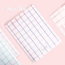 KOKUYO national reputation grid impression NOVITA multi-page A4 file protective cover folder transparent insert storage bag hipster student use test paper storage file bag