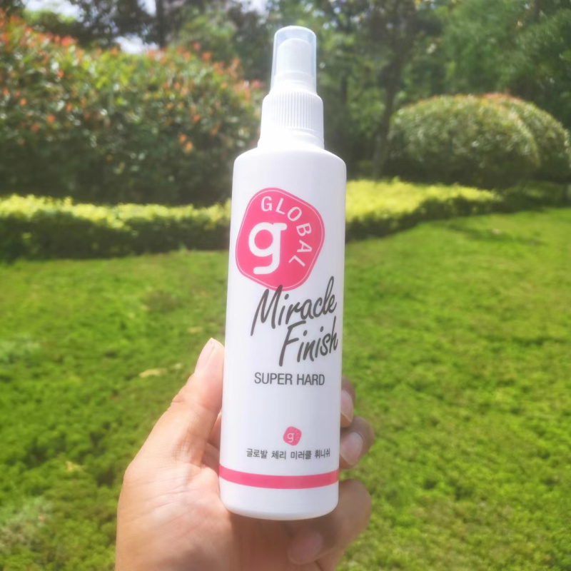 Korean Cherry Miracle Powerful Liquid Hair Gel Empty by styling spray Straight curly hair Crushed Hair Styled without white scraps-Taobao