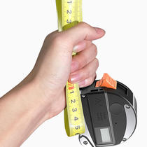 Multifunctional decoration artifact portable charging infrared laser rangefinder 5 m tape measure 30 m Laser Ranging