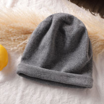 Autumn and winter with concave shape full Cashmere giant warm retro twisted craft female beret double knitted hat