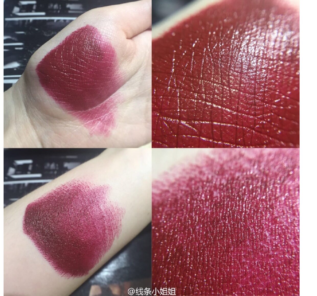 冷链运输冰袋 mac魅可唇膏口红哑光 studded kiss 暗红色红棕