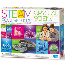 4M steam Various Crystal Growth Science Small Experiment Kit Kids Science Chemistry Handmade DIY Toys