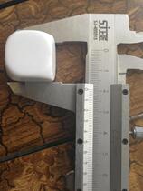 Number 20 dice light board white board rounded edges blank color solid color 20MM sieves can be written with erasable washable toy