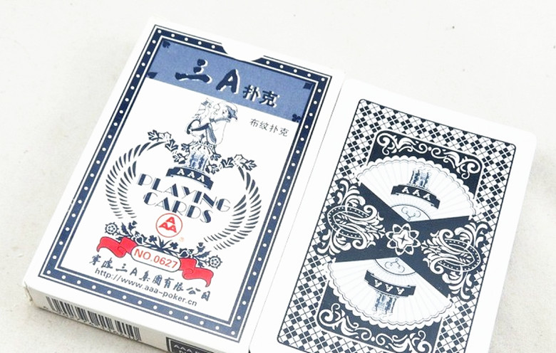现货特价包邮 三a 0627布纹扑克 休闲娱乐扑克牌 3a娱乐纸牌郑州