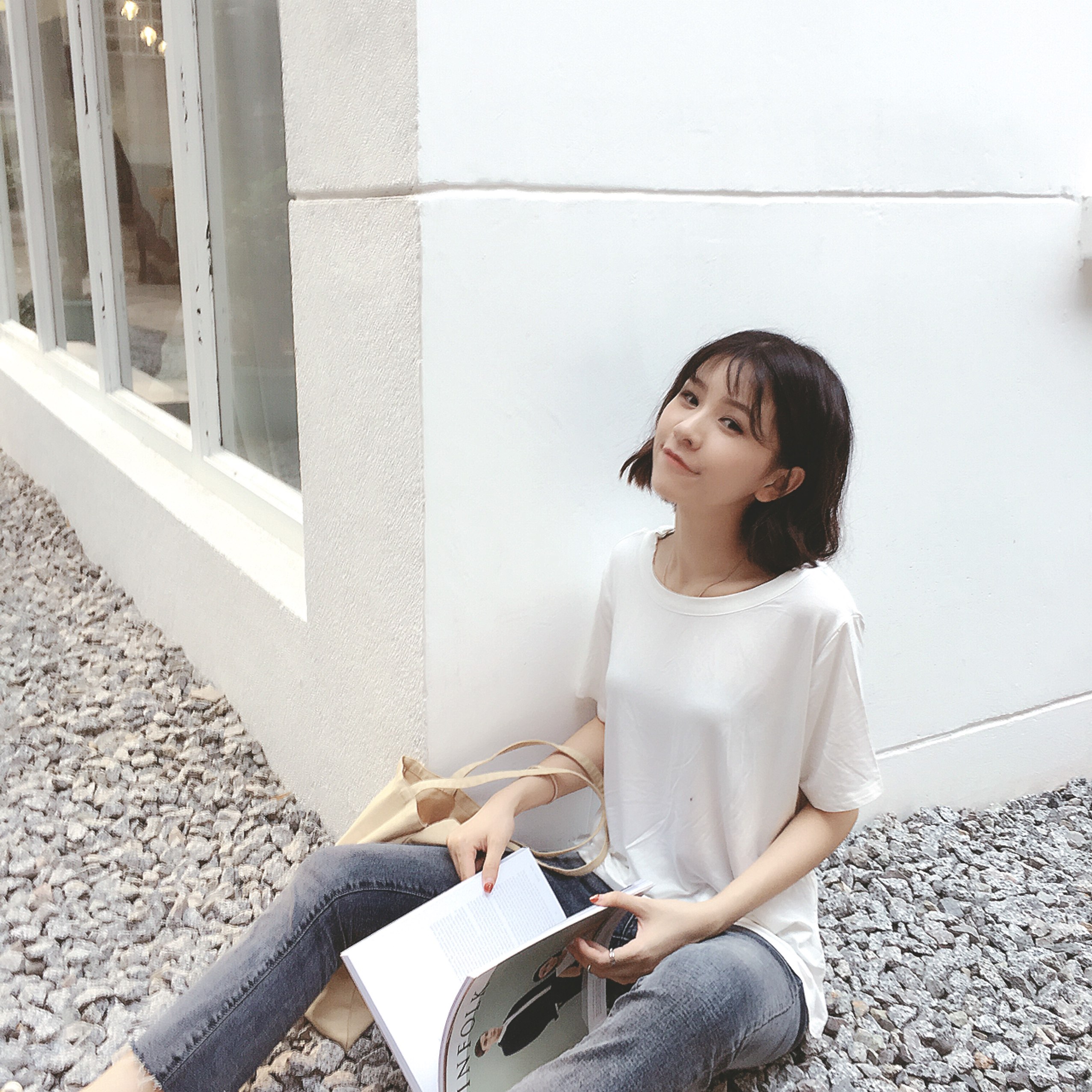 时尚露背交叉套头休闲百搭短袖t恤女子宽松1619实拍