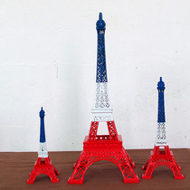 Color Eiffel Tower Living Room Ornaments French Wedding Gift Crafts with Box Tower