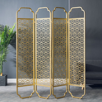 Mingzan hollow new Chinese screen partition living room ins light luxury hotel porch decoration beauty salon simple modern